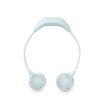 画像をギャラリービューアに読み込む, 両手が自由に使える首掛けタイプ『充電式ネックファン』 1台