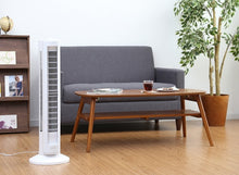 画像をギャラリービューアに読み込む, 大風量でより遠くまで広範囲に涼しい『タワーファン TWF-D82T/ホワイト』 634118 1台