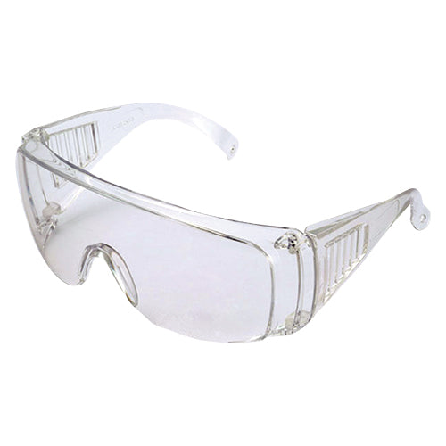 眼鏡の上、マスクをしたままでも装着できる『飛沫防止ゴーグルVG-2010』　633610　1個